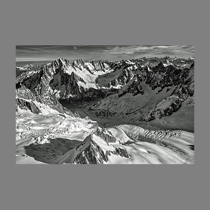 Vallée blanche - Les plus belles photo du Mont-blanc par le photographe Christophe Bourreau