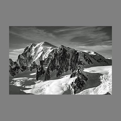 Le Goûter Massif du Mont-Blanc - Les plus belles photo du Mont-blanc par le photographe Christophe Bourreau