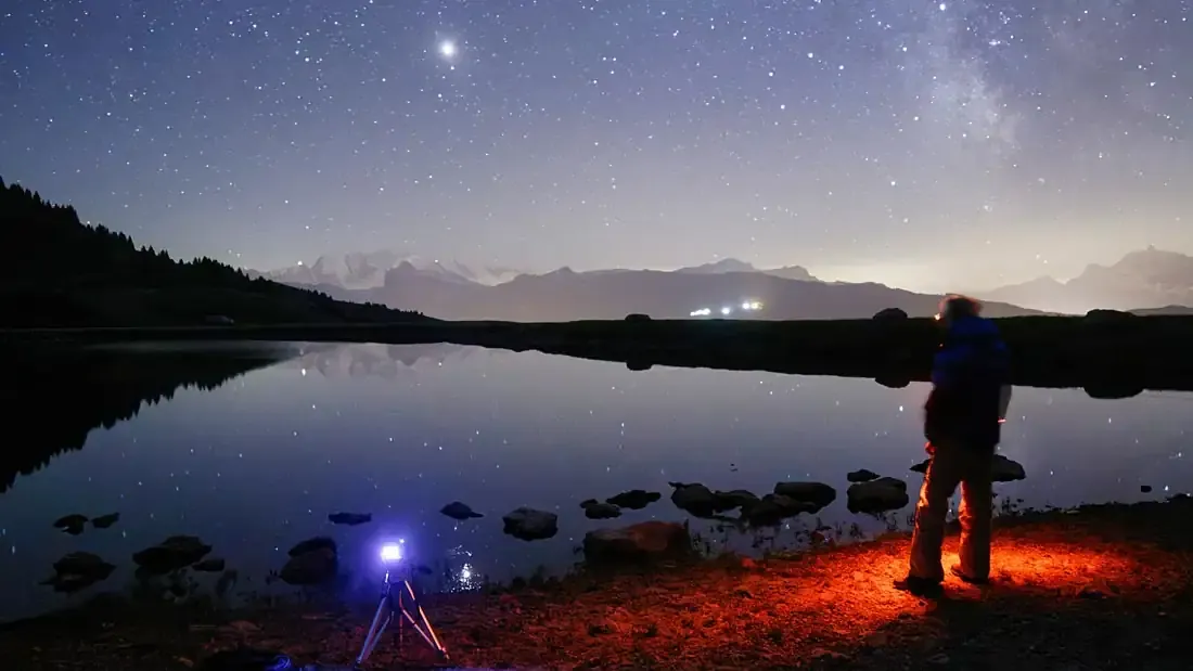 stage photo nightscape en haute-savoie