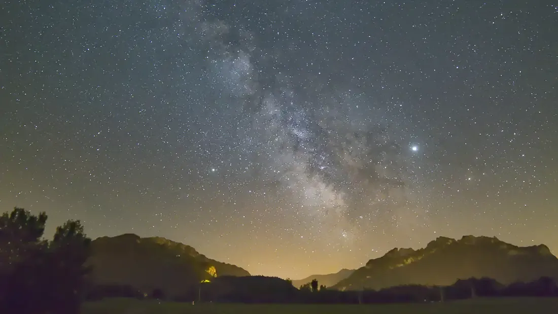 Apprenez à photographier la Voie-Lactée en Haute-Savoie